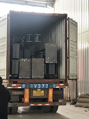 Steel Beam Loading Site